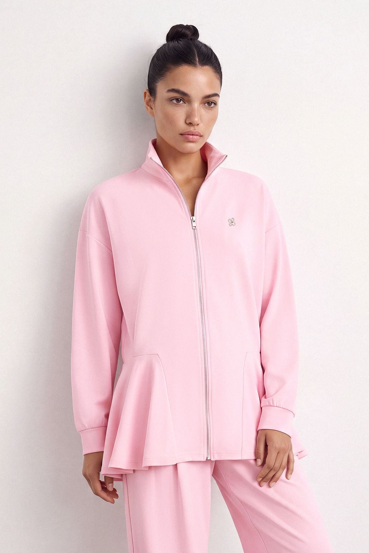 Moonlight Top Pembe