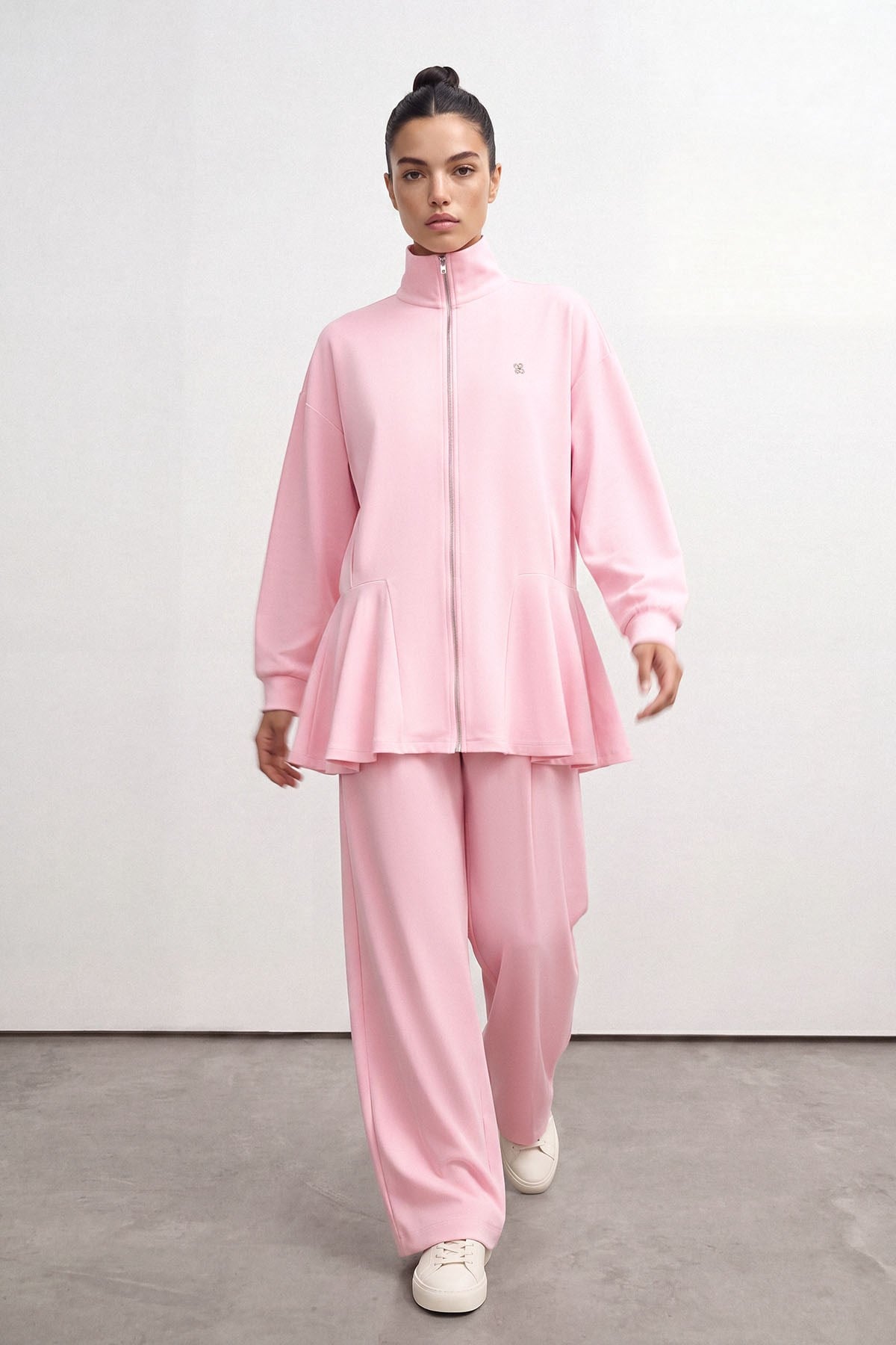 Moonlight Top Pembe