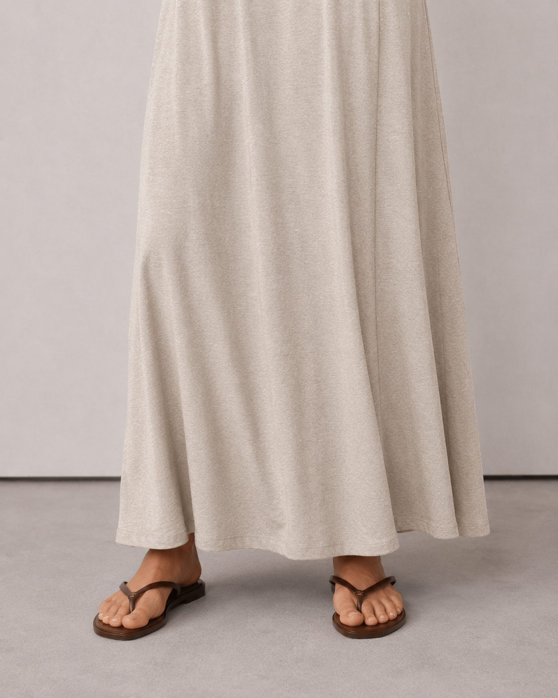 Natural Dokulu Kimono Bej melanj