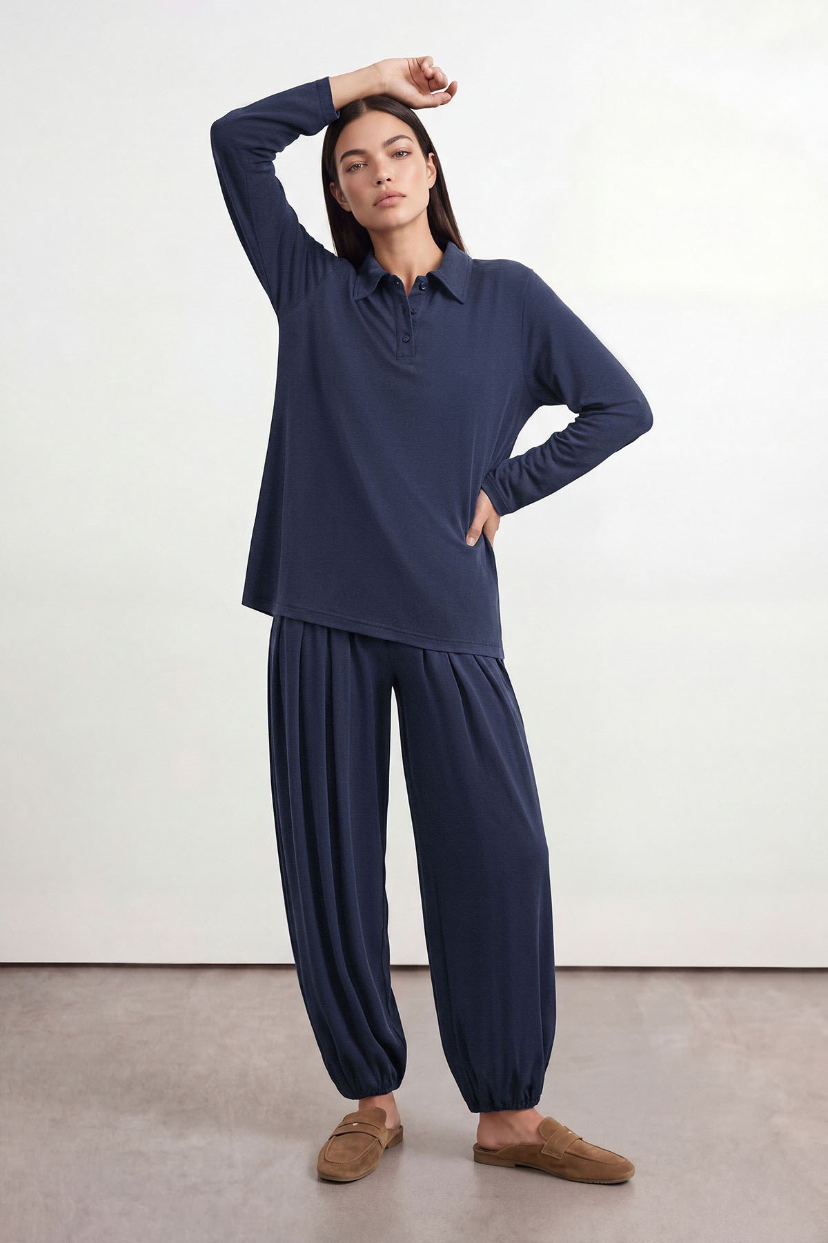 Polo Soft Takım Lacivert