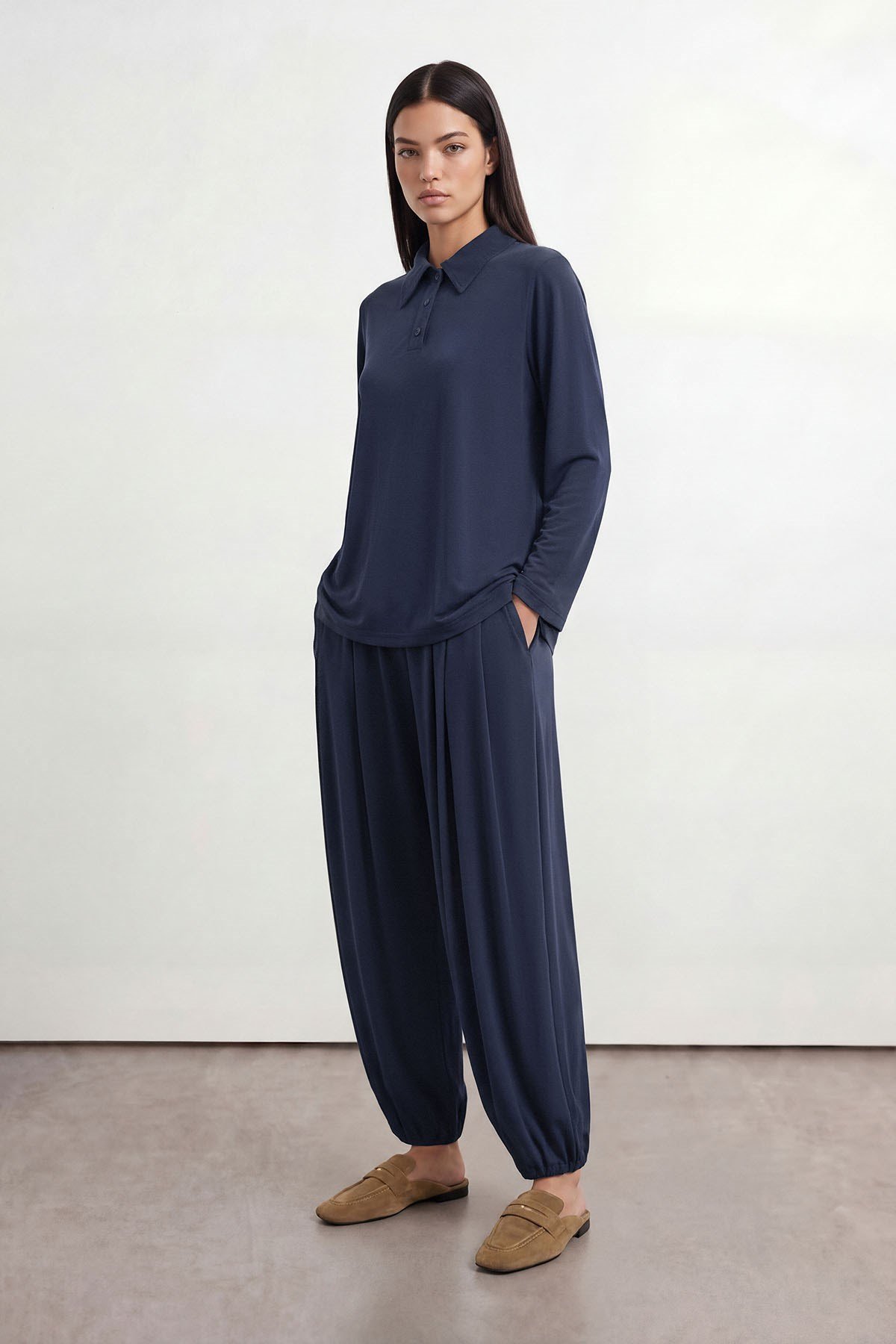 Polo Soft Takım Lacivert