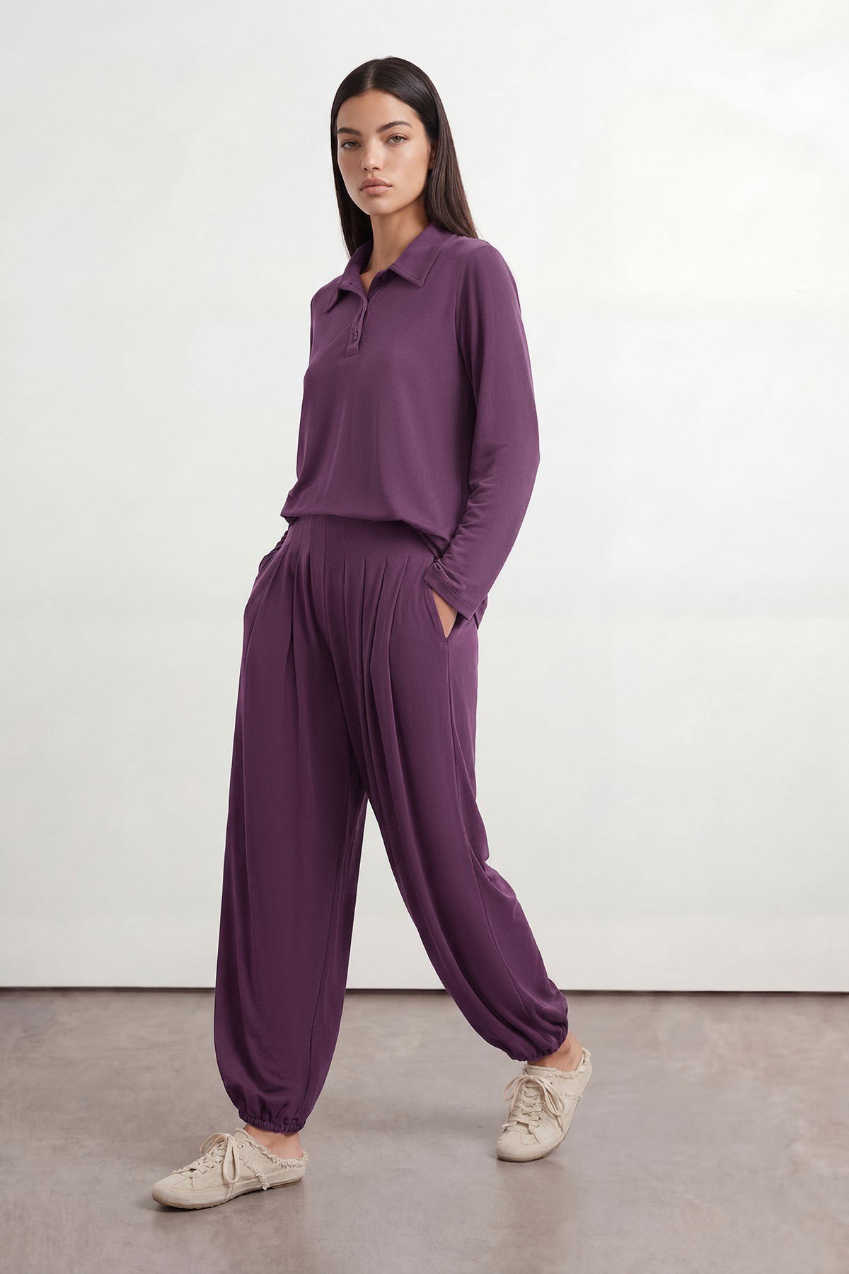 Polo Soft Takım Mürdüm