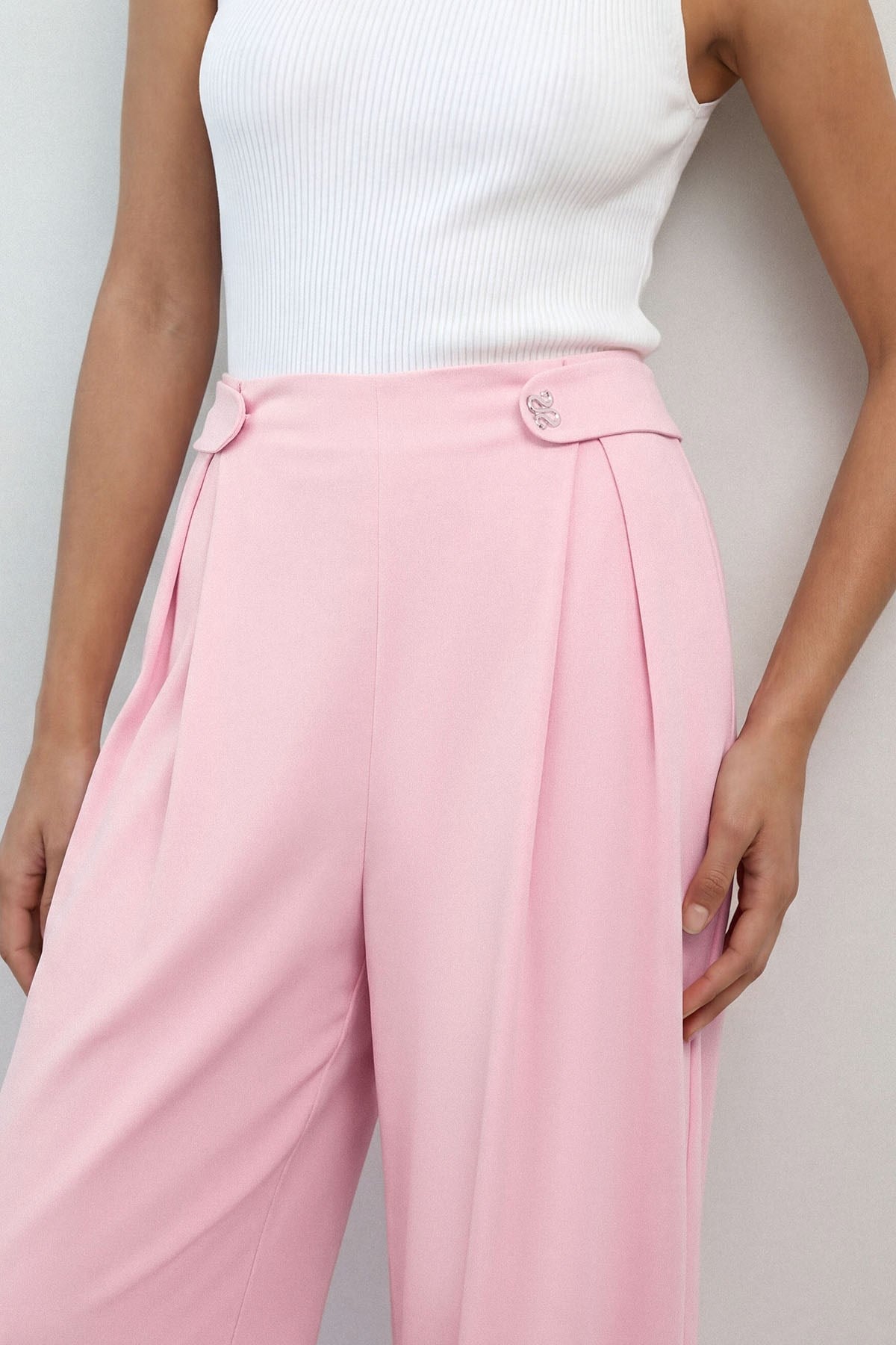 Rina Pantolon Pembe