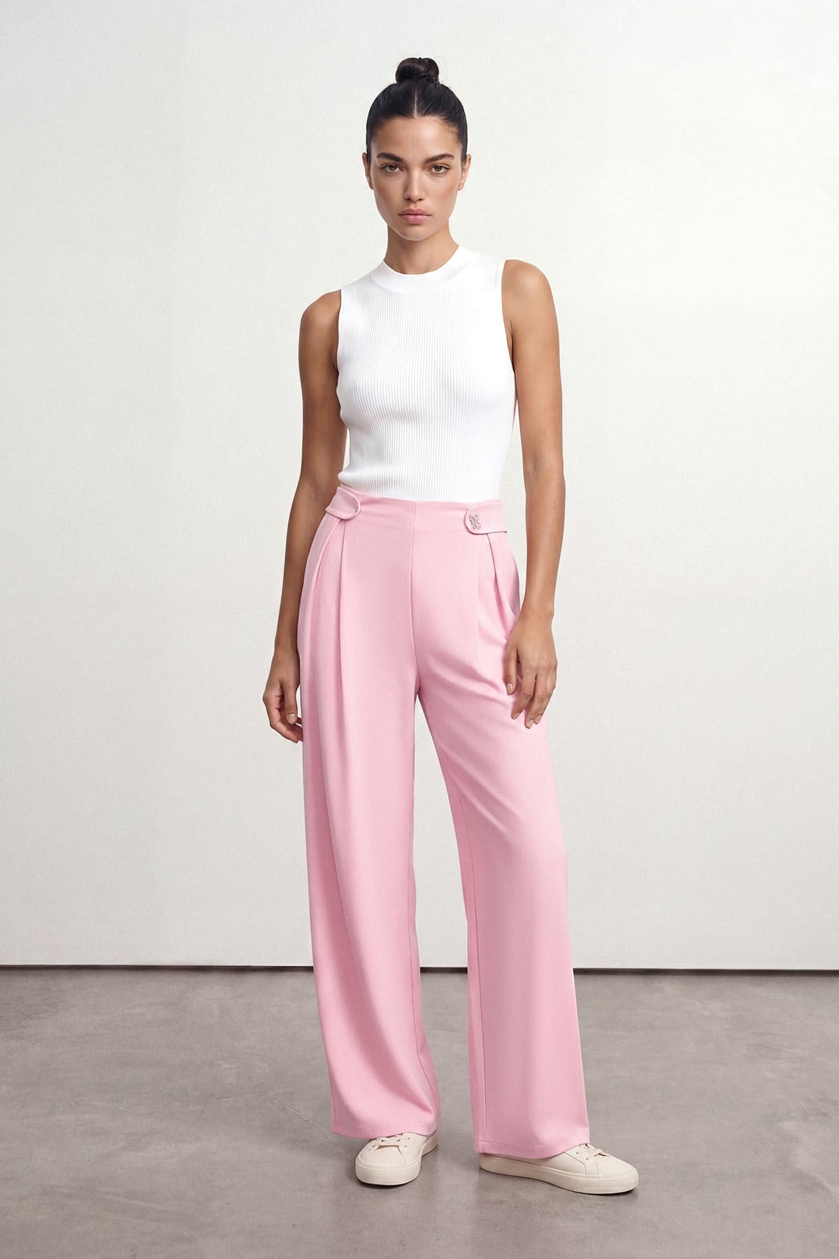 Rina Pantolon Pembe