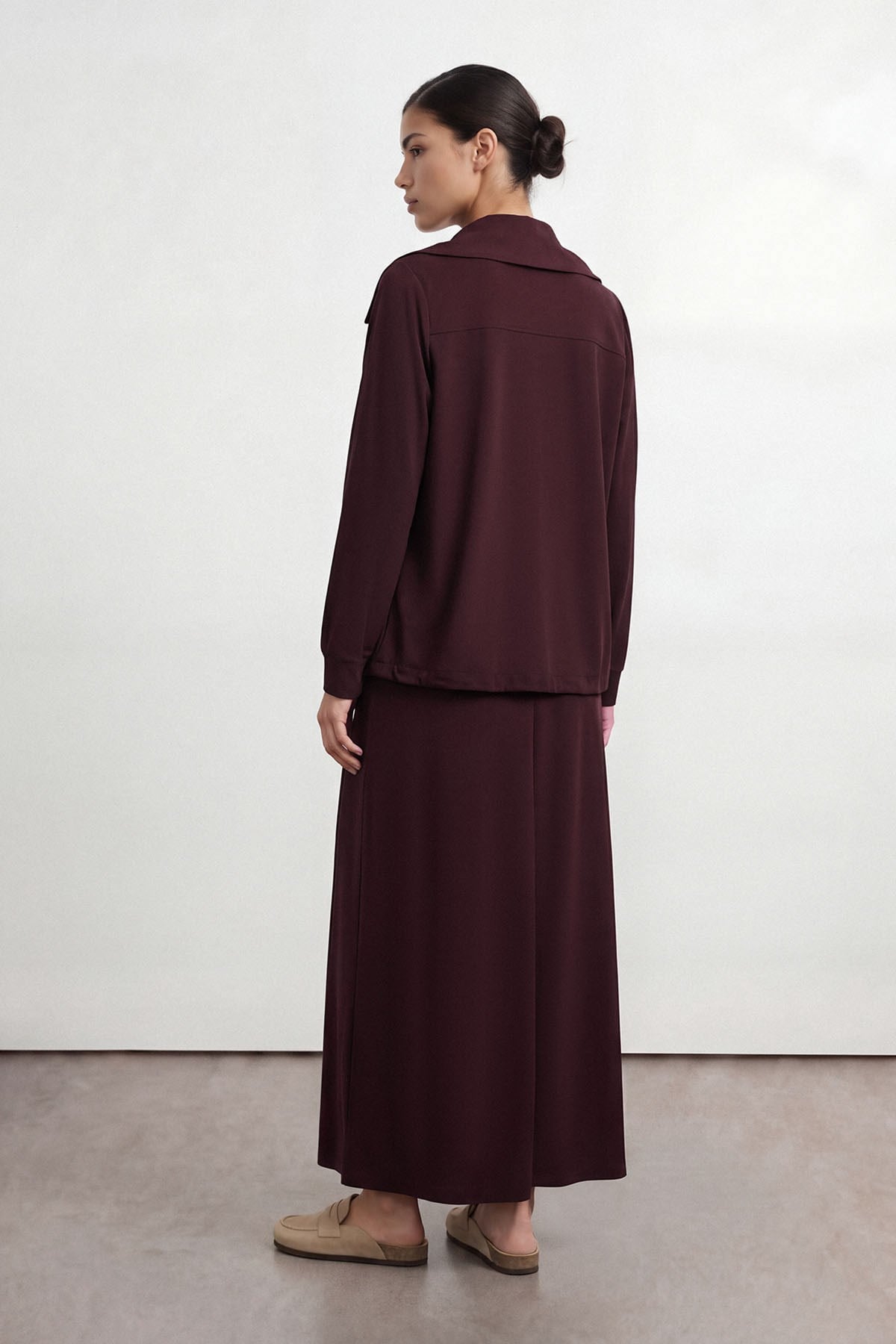Soho Bomber Set Bordo