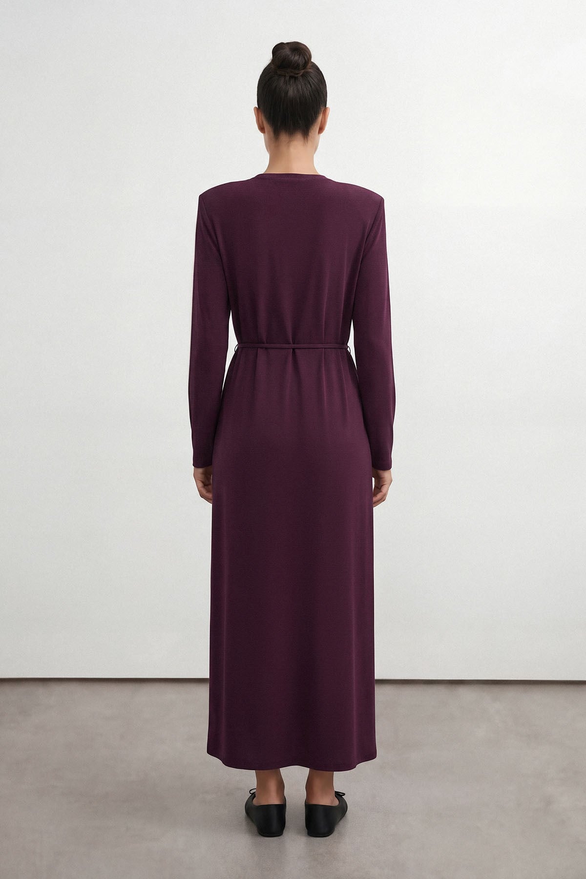 VATKALI FORM ELBİSE Bordo