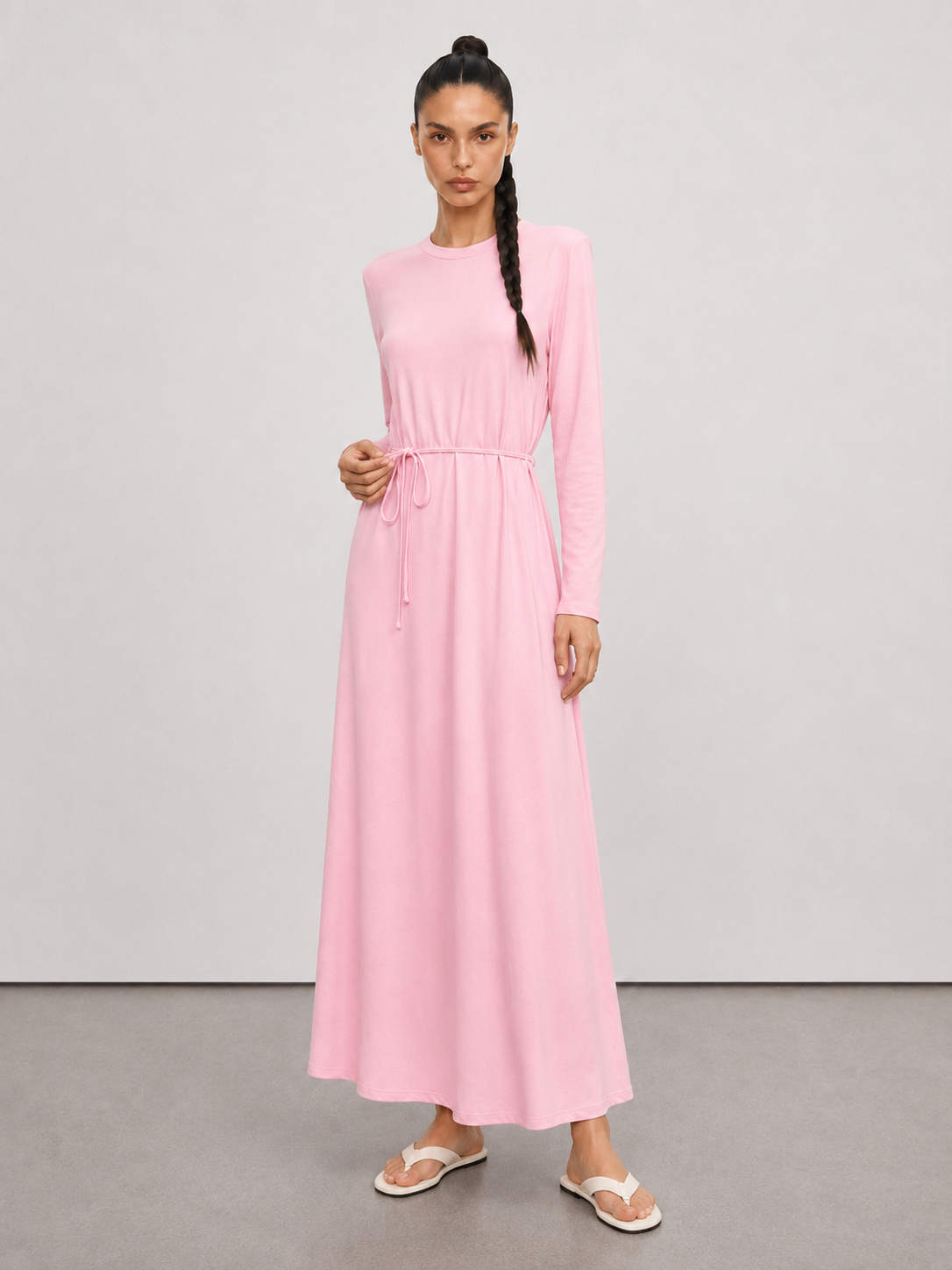 VATKALI FORM ELBİSE Pembe