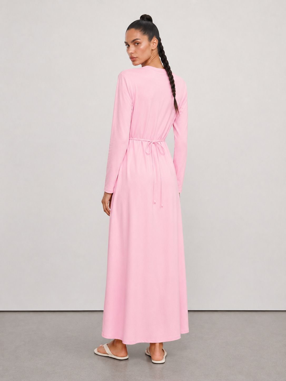 VATKALI FORM ELBİSE Pembe