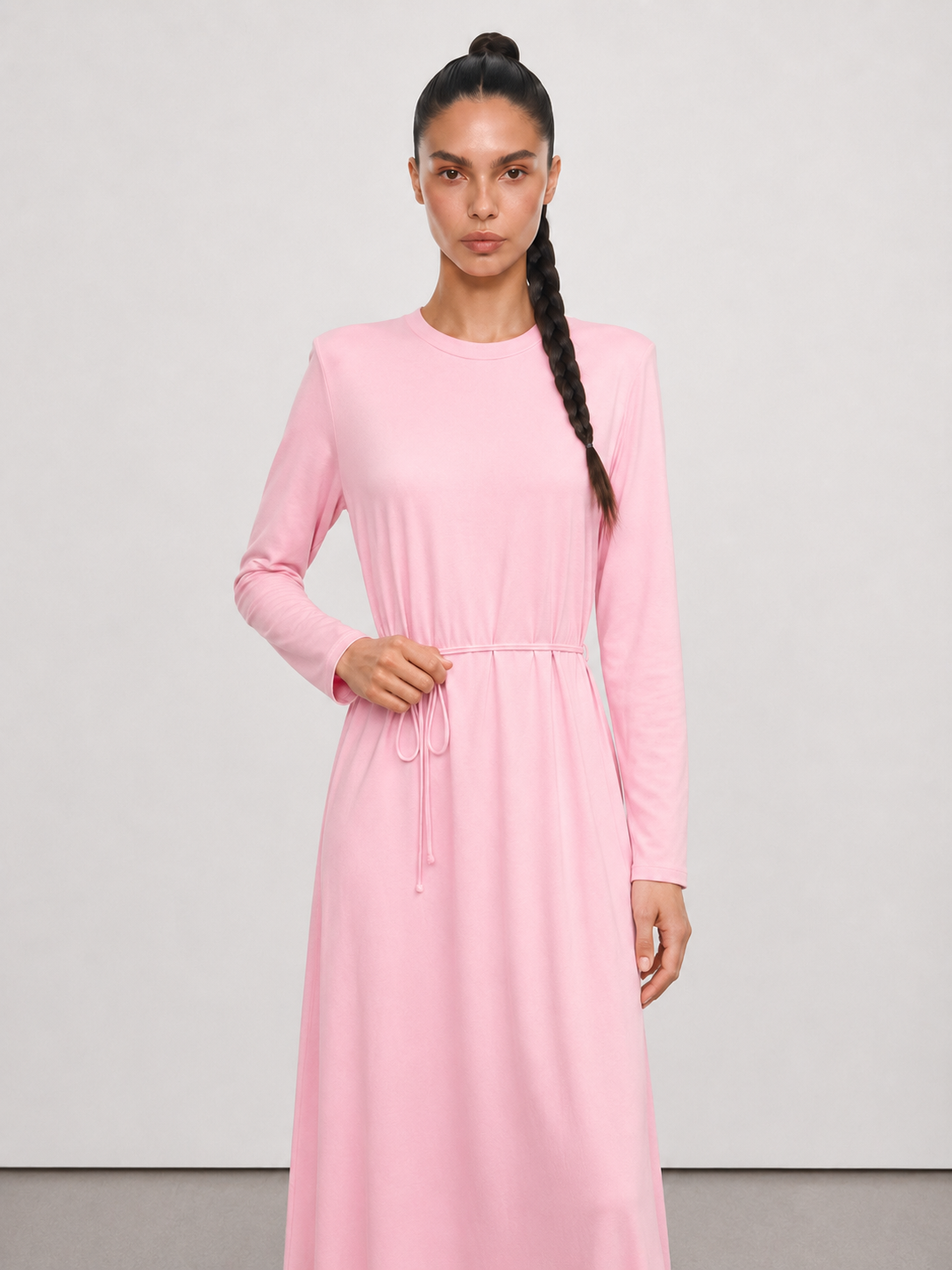 VATKALI FORM ELBİSE Pembe