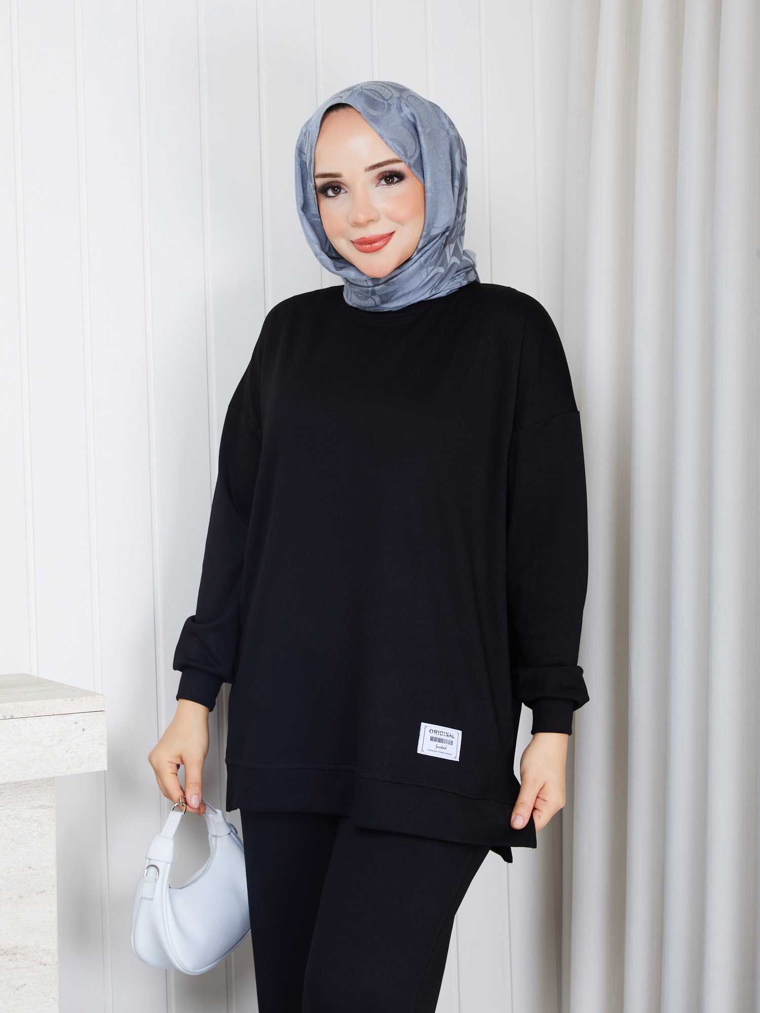 MODAL SWEATSHİRT İKİLİ TAKIM 