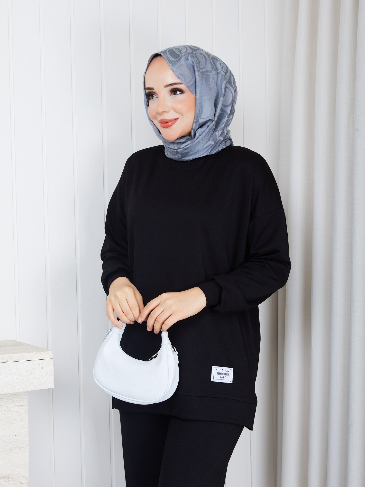 MODAL SWEATSHİRT İKİLİ TAKIM 