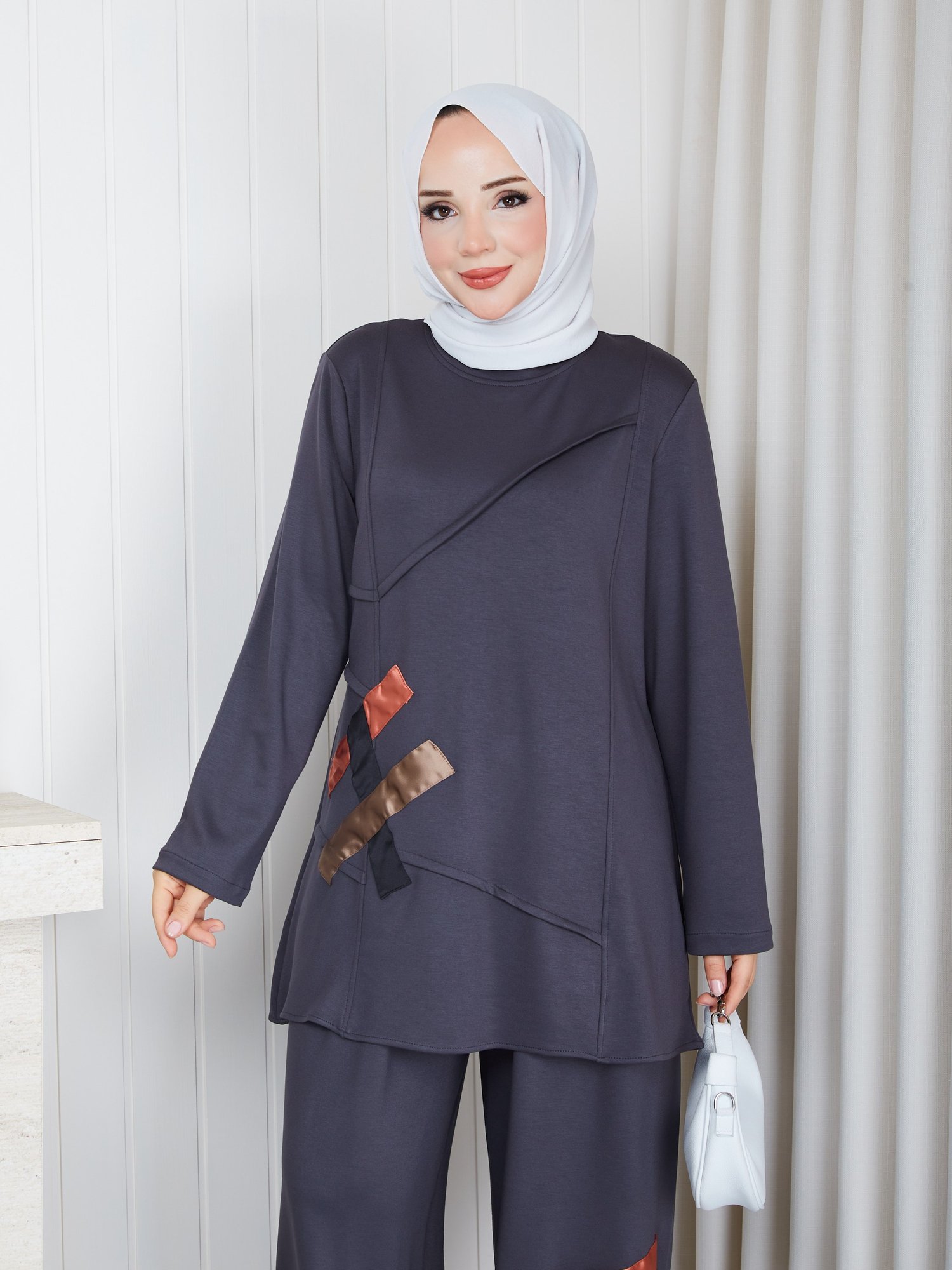 MODAL YASMİN İKİLİ TAKIM FÜME