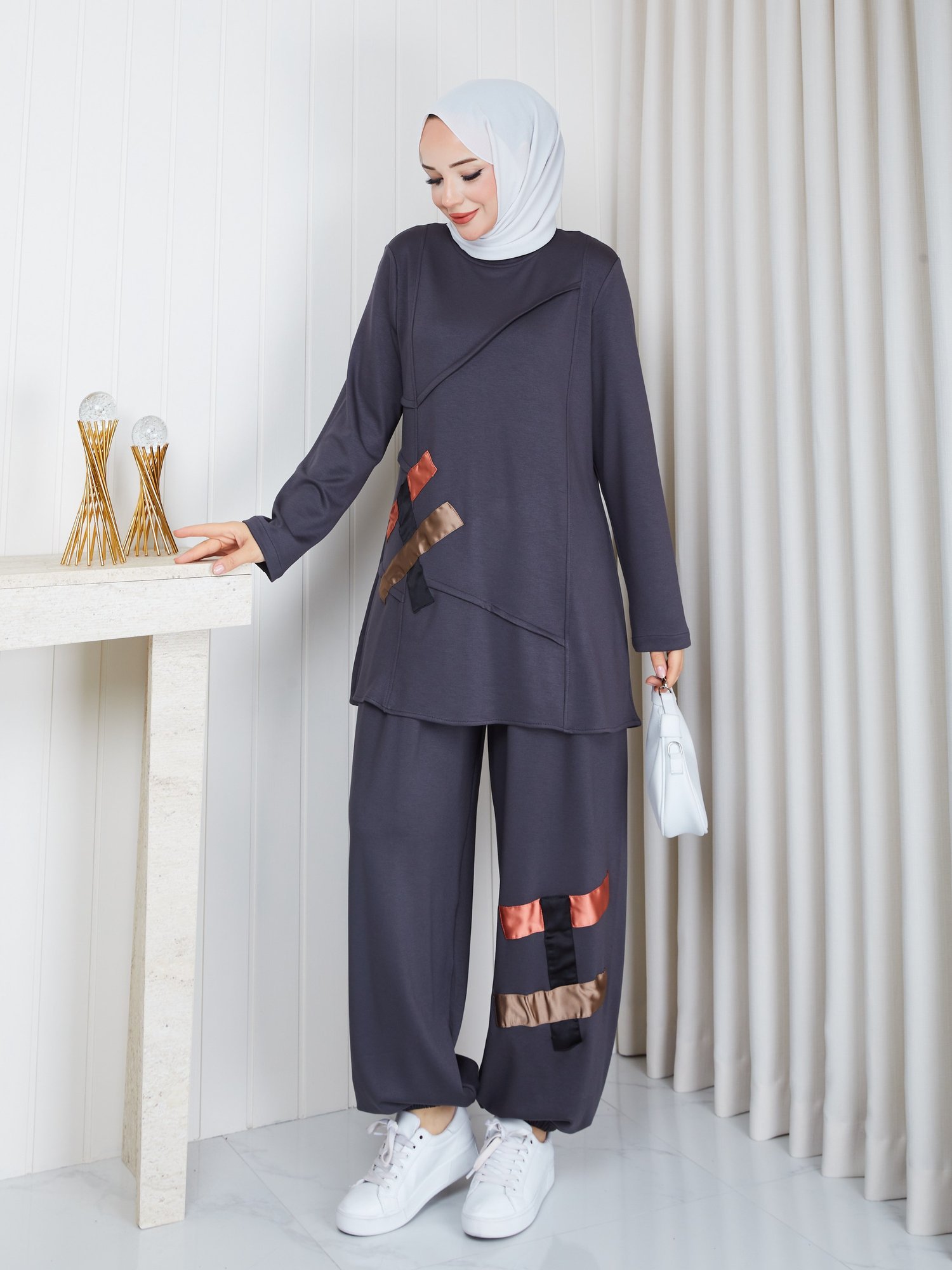 MODAL YASMİN İKİLİ TAKIM FÜME