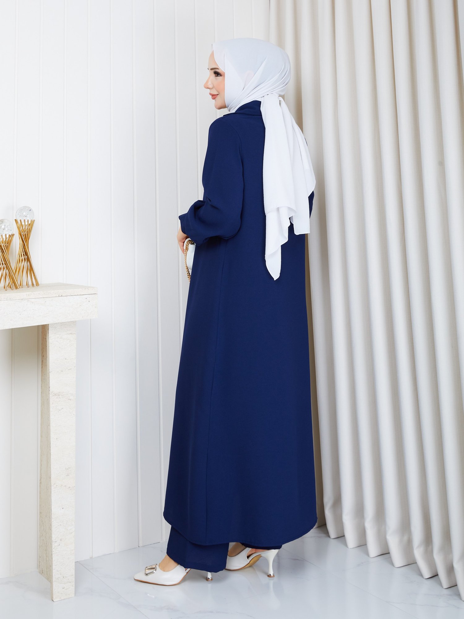 SEVDA İKİLİ TAKIM LACİVERT