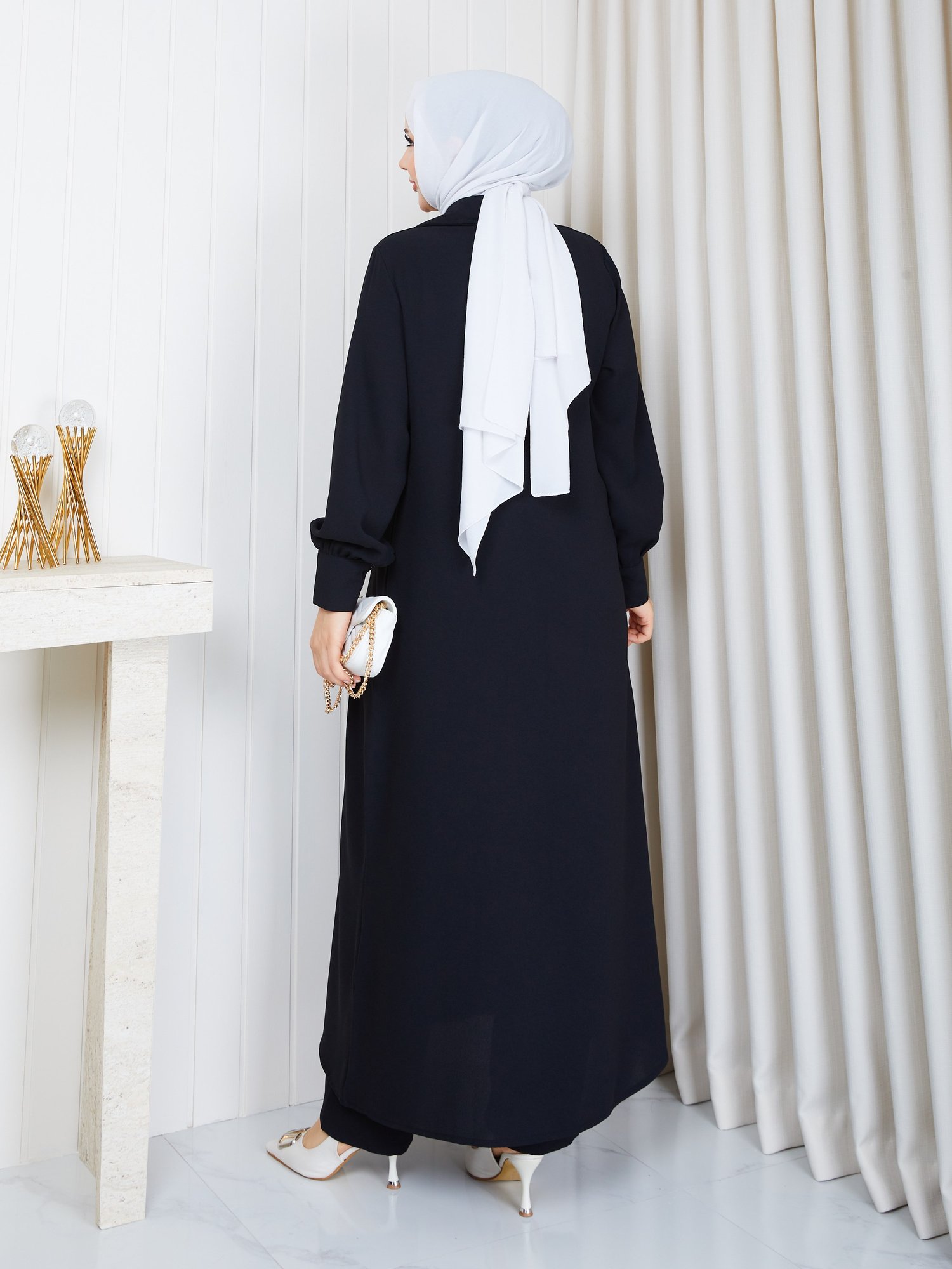 SEVDA İKİLİ TAKIM SİYAH