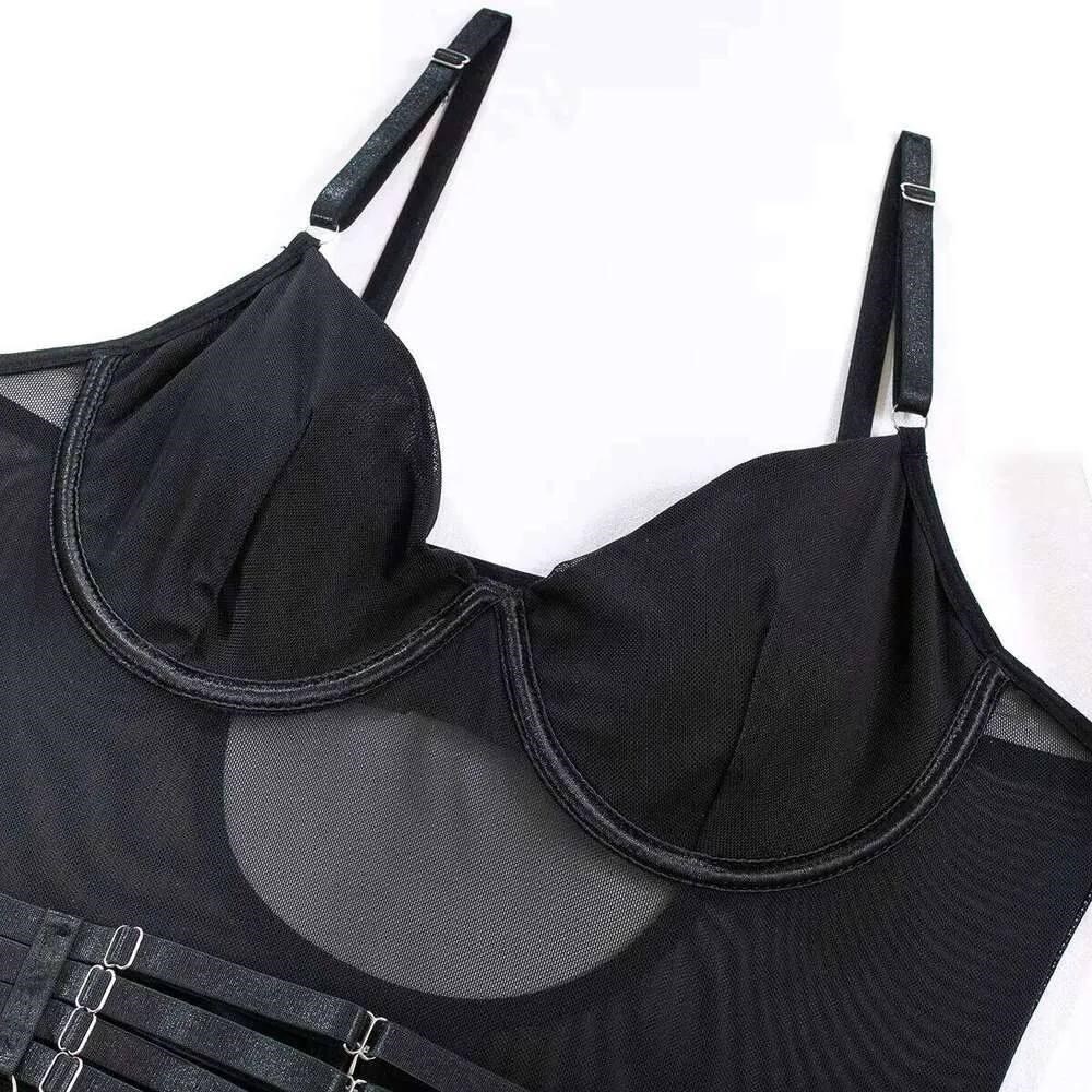 OBSİDİAN STRAPPY DETAYLI SİYAH BODYSUİT