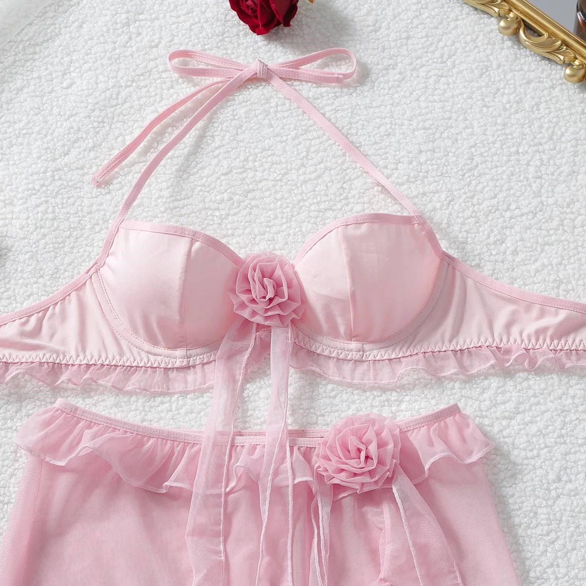 Rose Petal Blush Romantikc Pembe Elbise