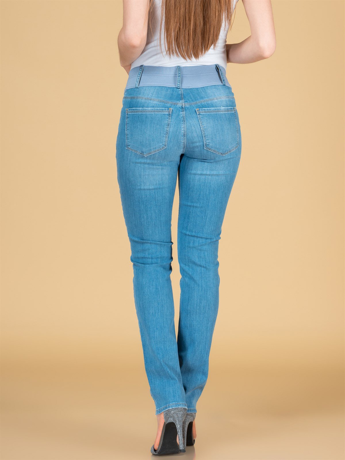 1004/64 Kot Pantolon Açıkmavi