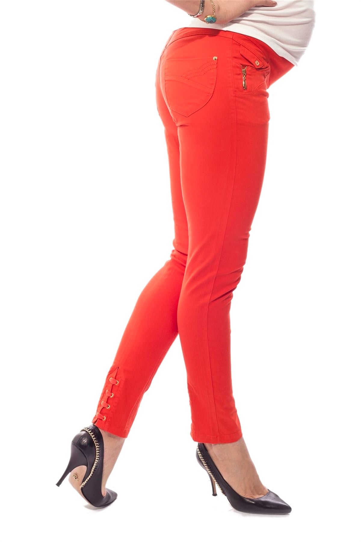 5155 Kanvas Pantolon Turuncu