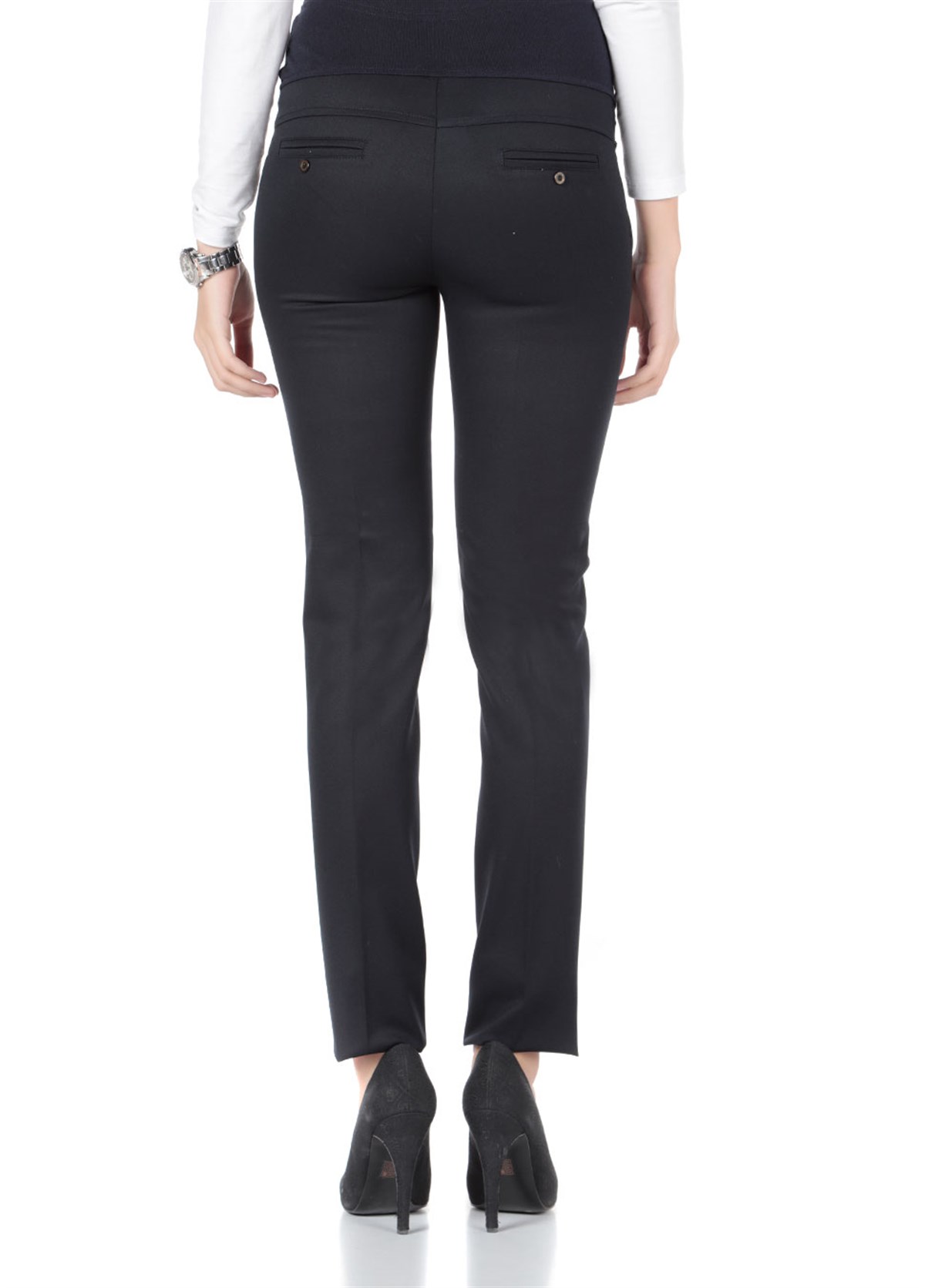 5253-1 Gabardin Pantolon Lacivert