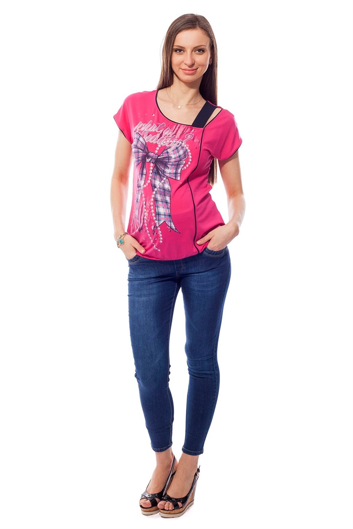 5468 Bluz Fuşya