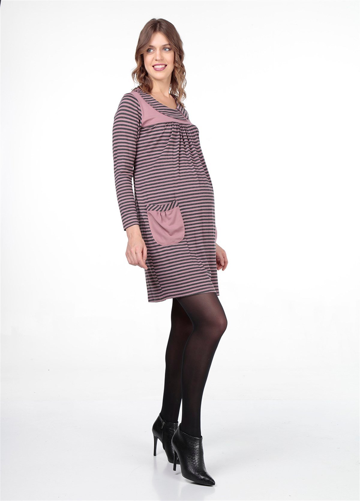 5544 Elbise Pembe