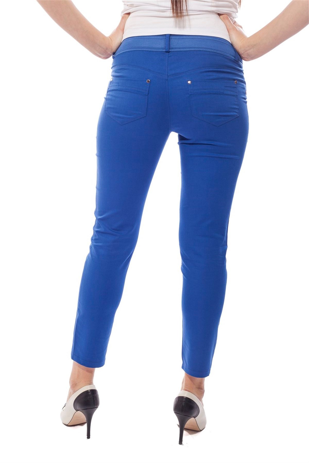 5728 Gabardin Pantolon Saks