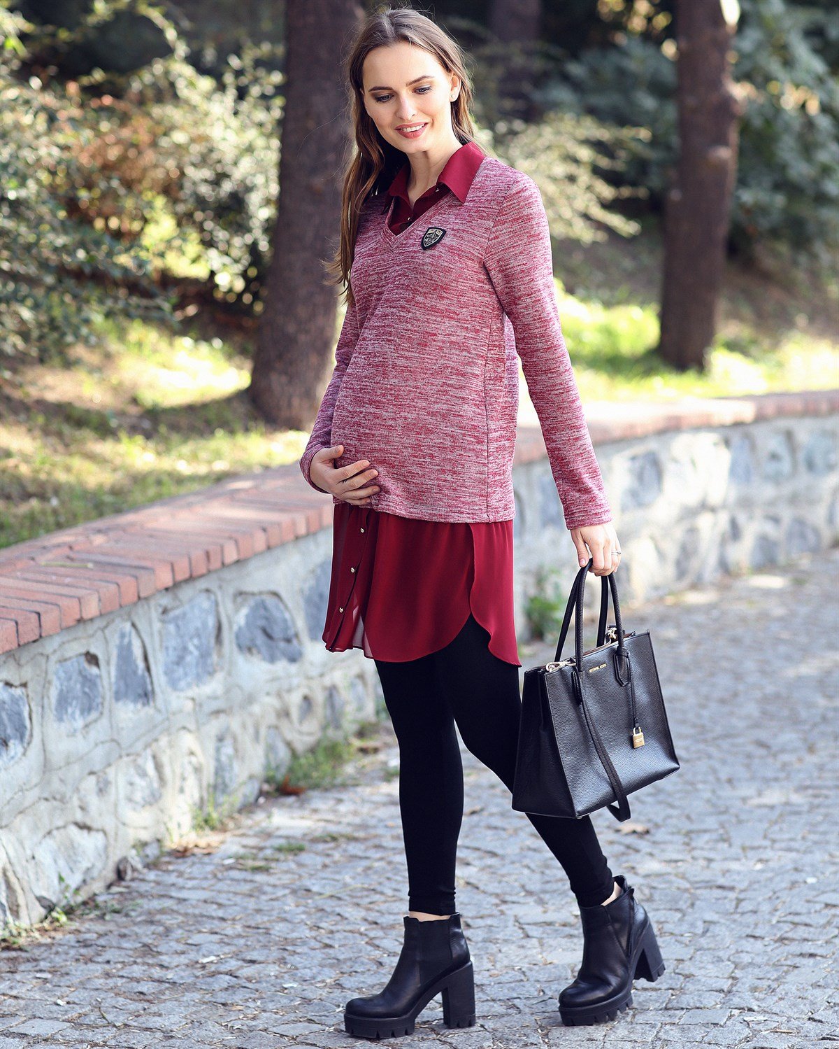 7158 Tunik Kırmızı