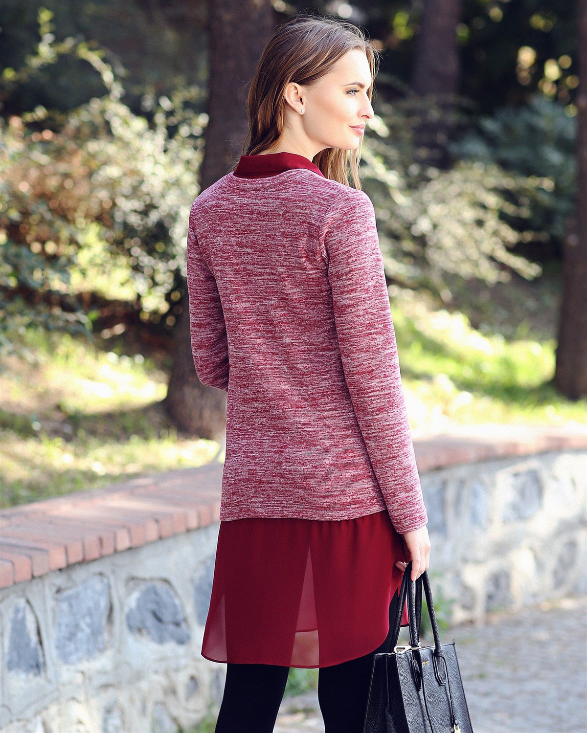 7158 Tunik Kırmızı