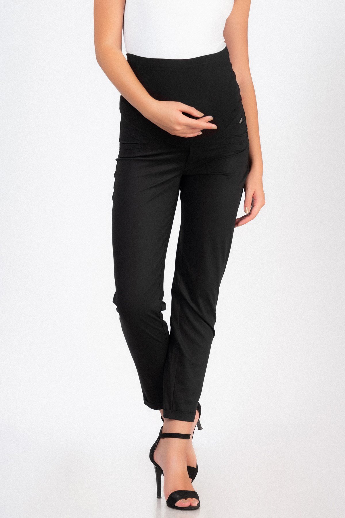 7305/39 Gabardin Pant. Siyah