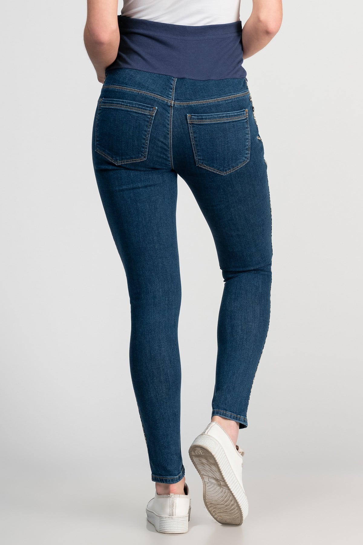 8045/39 Kot Pantolon Mavi