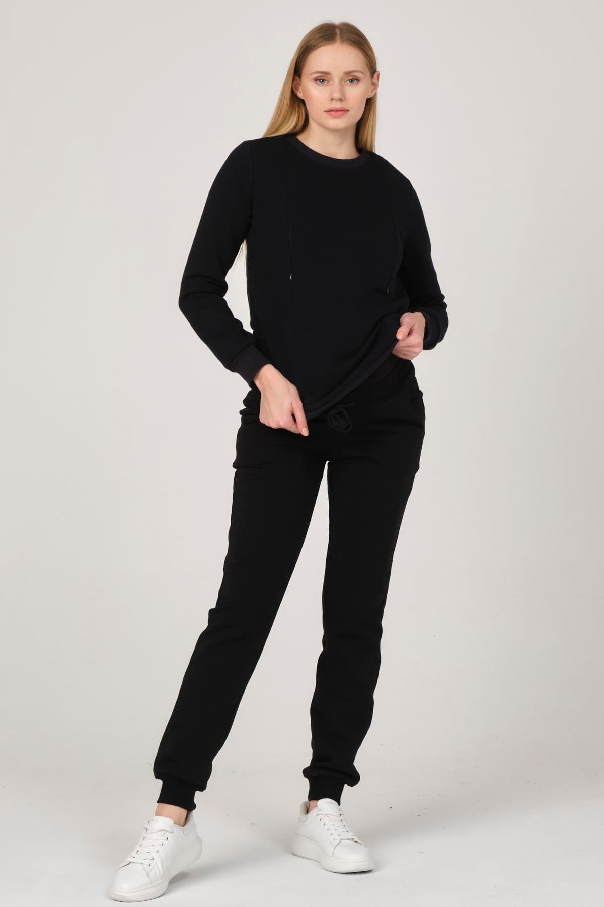 Busa Hamile Sweatshirt Koyu Lacivert