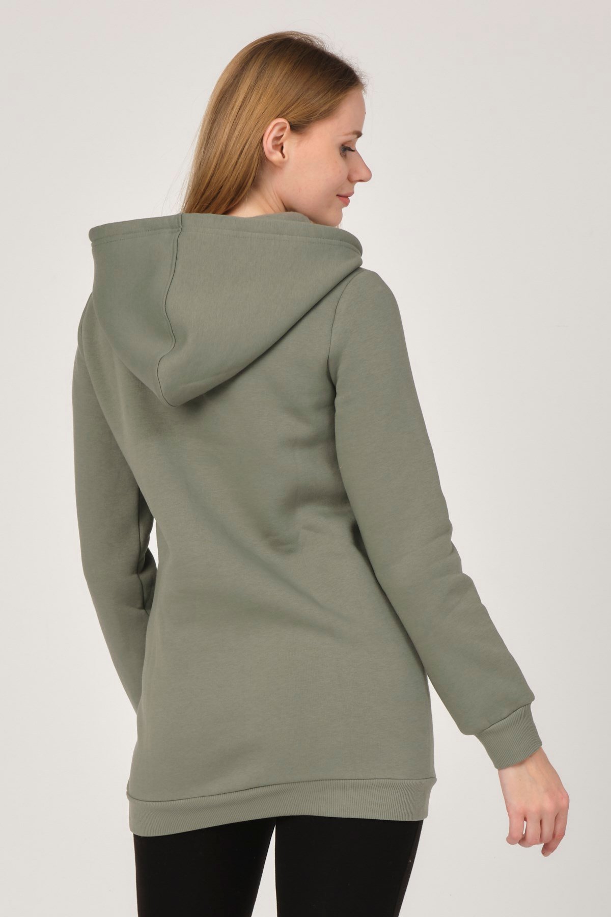 Busa Hamile Polarlı Sweatshirt Çağla
