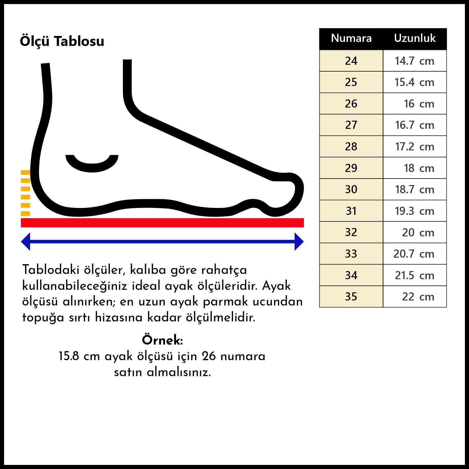 Buckhead Buckhead ÇOCUK CIRTLI GÜNLÜK AYAKKABI BUCK4178 SATURN