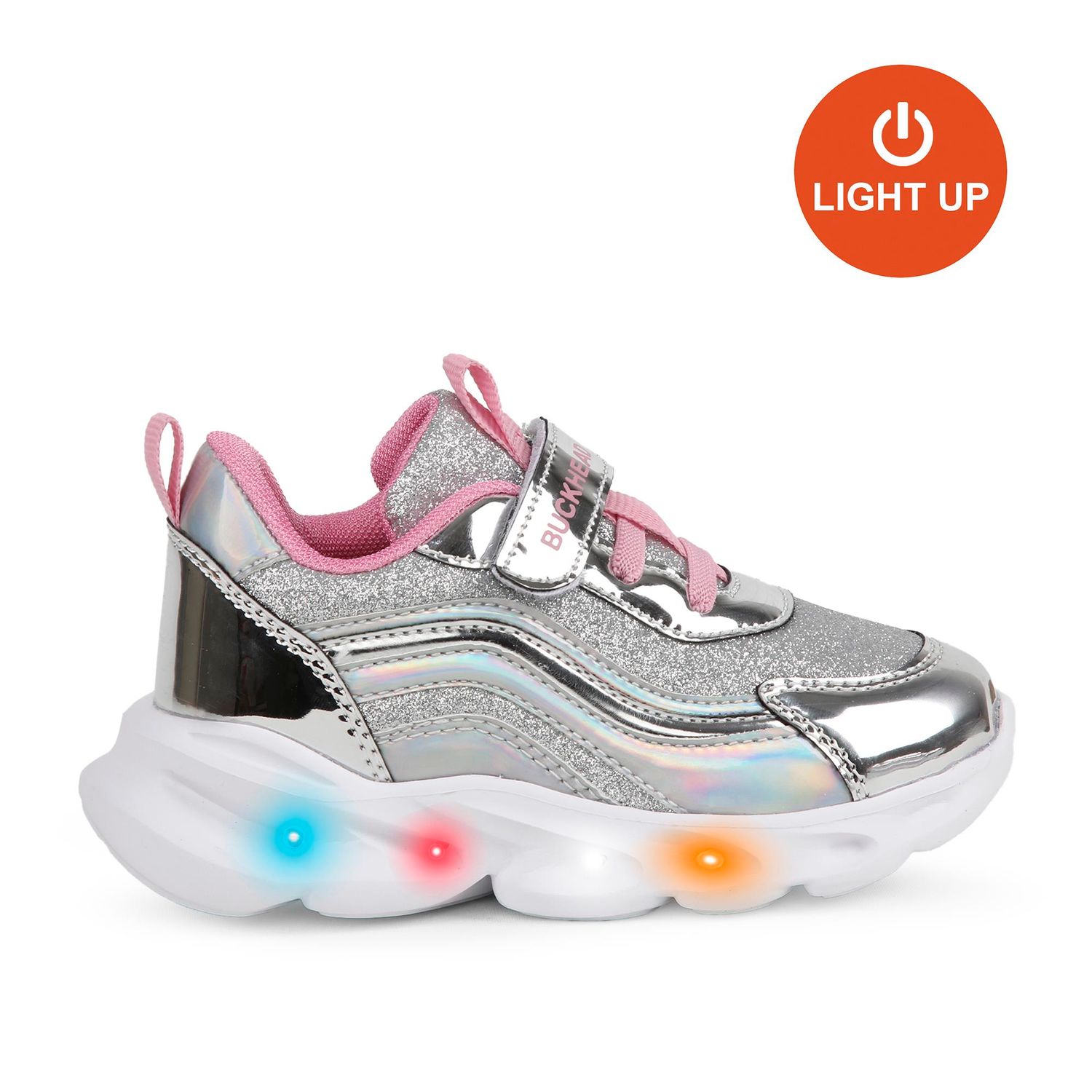 Buckhead Buckhead ÇOCUK IŞIKLI CIRTLI GÜNLÜK AYAKKABI BUCK4430 GLOSSY SHINY