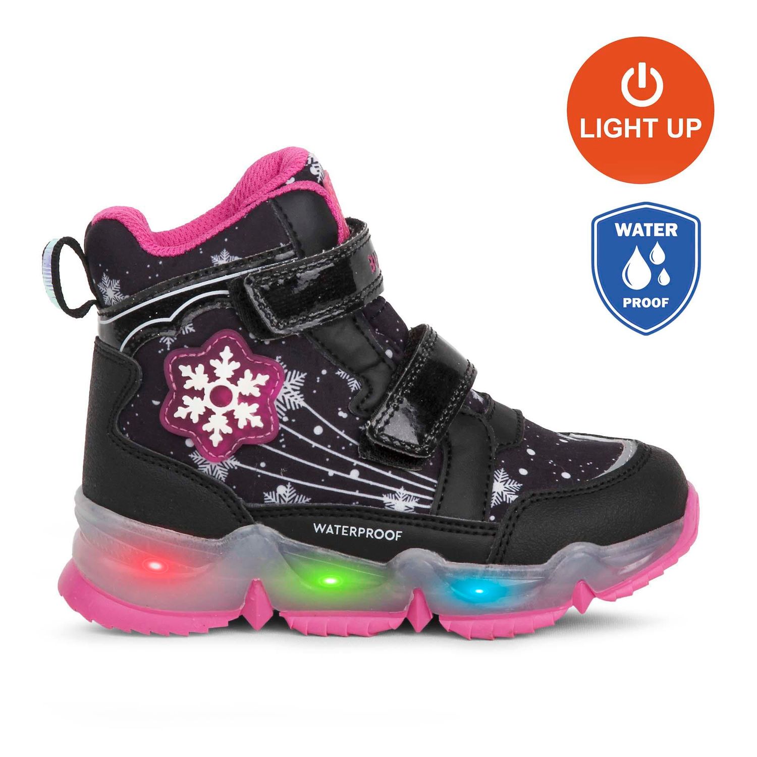 Buckhead Buckhead Çocuk Işıklı Su Geçirmez Cırtlı Bot BUCK3034 SNOWY