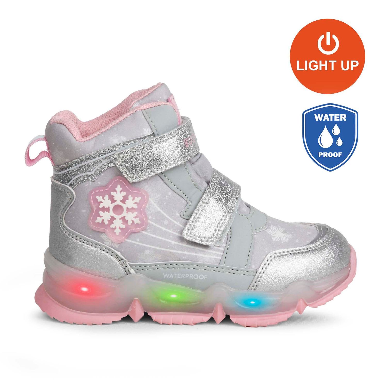 Buckhead Buckhead Çocuk Işıklı Su Geçirmez Cırtlı Bot BUCK3034 SNOWY