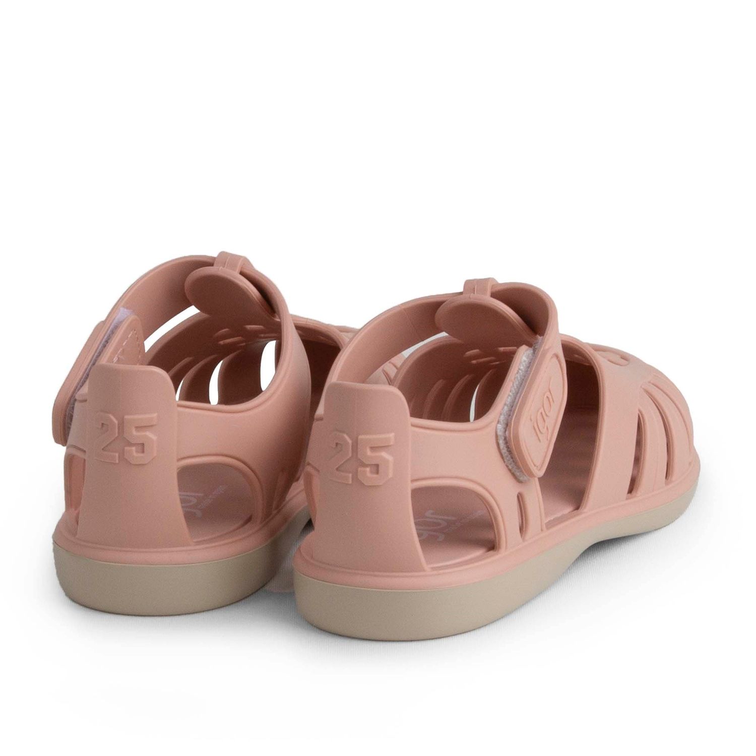 Igor Igor Çocuk Cırtlı Sandalet BB355 Tobby Solıd Bıcolor