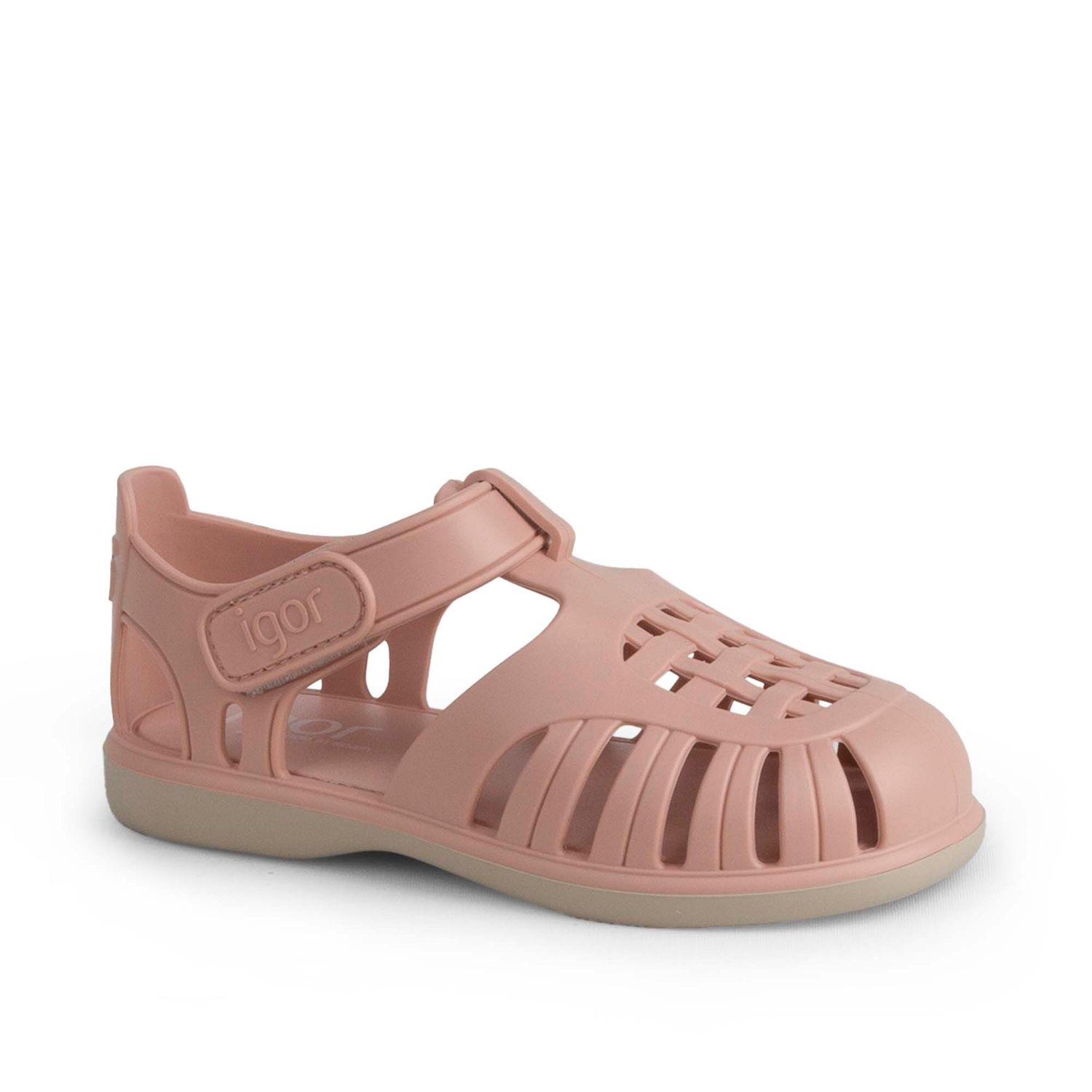 Igor Igor Çocuk Cırtlı Sandalet BB355 Tobby Solıd Bıcolor