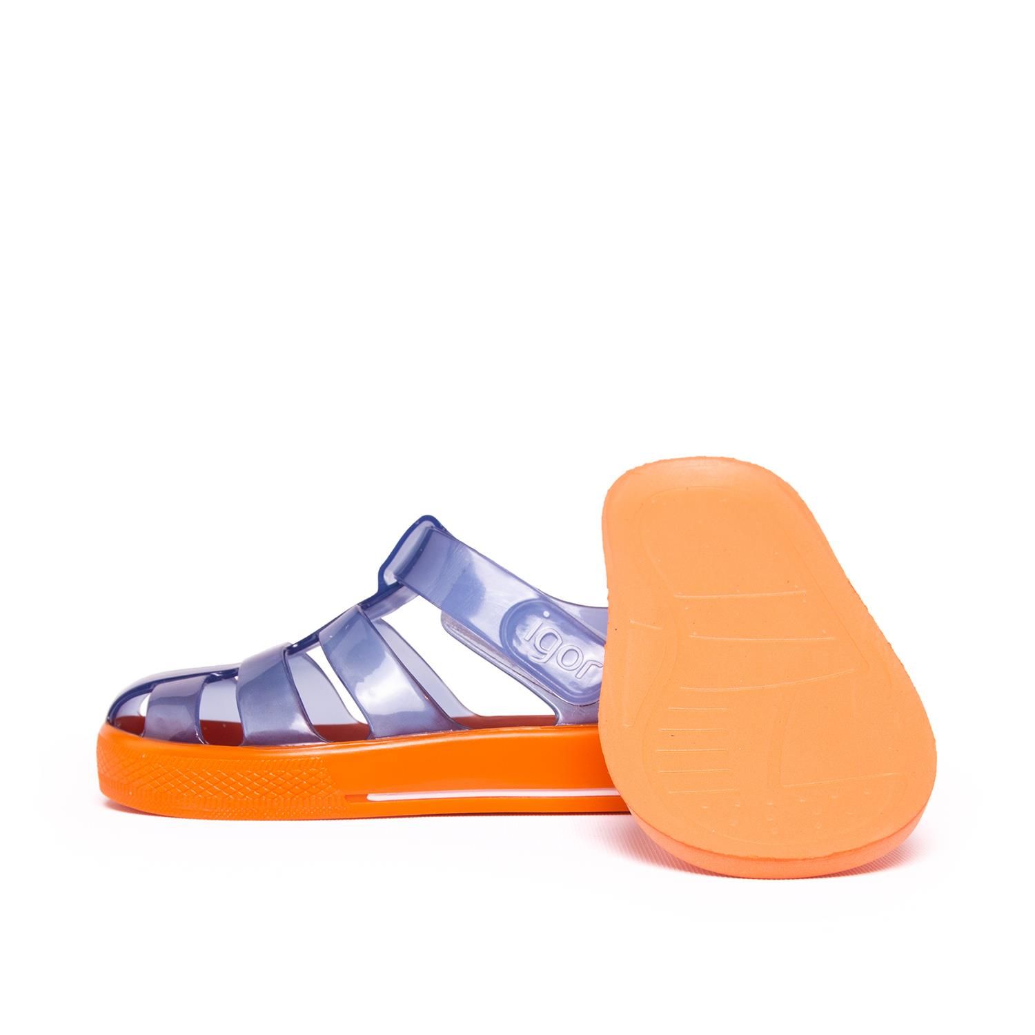 Igor Igor Çocuk Cırtlı Sandalet S10270 Star Bıcolor