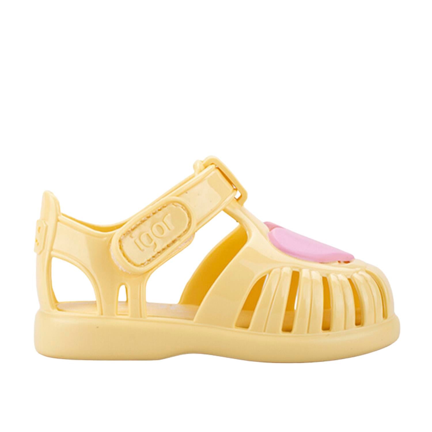 Igor Igor Çocuk Cırtlı Sandalet S10310 Tobby Gloss  Love