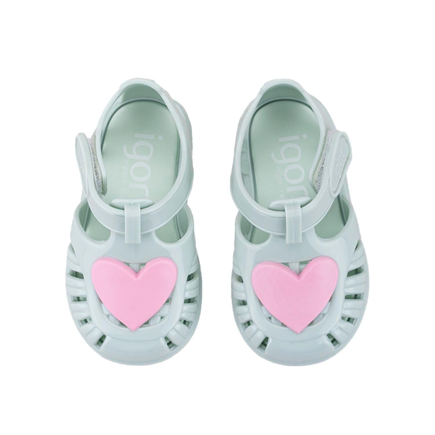 Igor Igor Çocuk Cırtlı Sandalet S10310 Tobby Gloss  Love