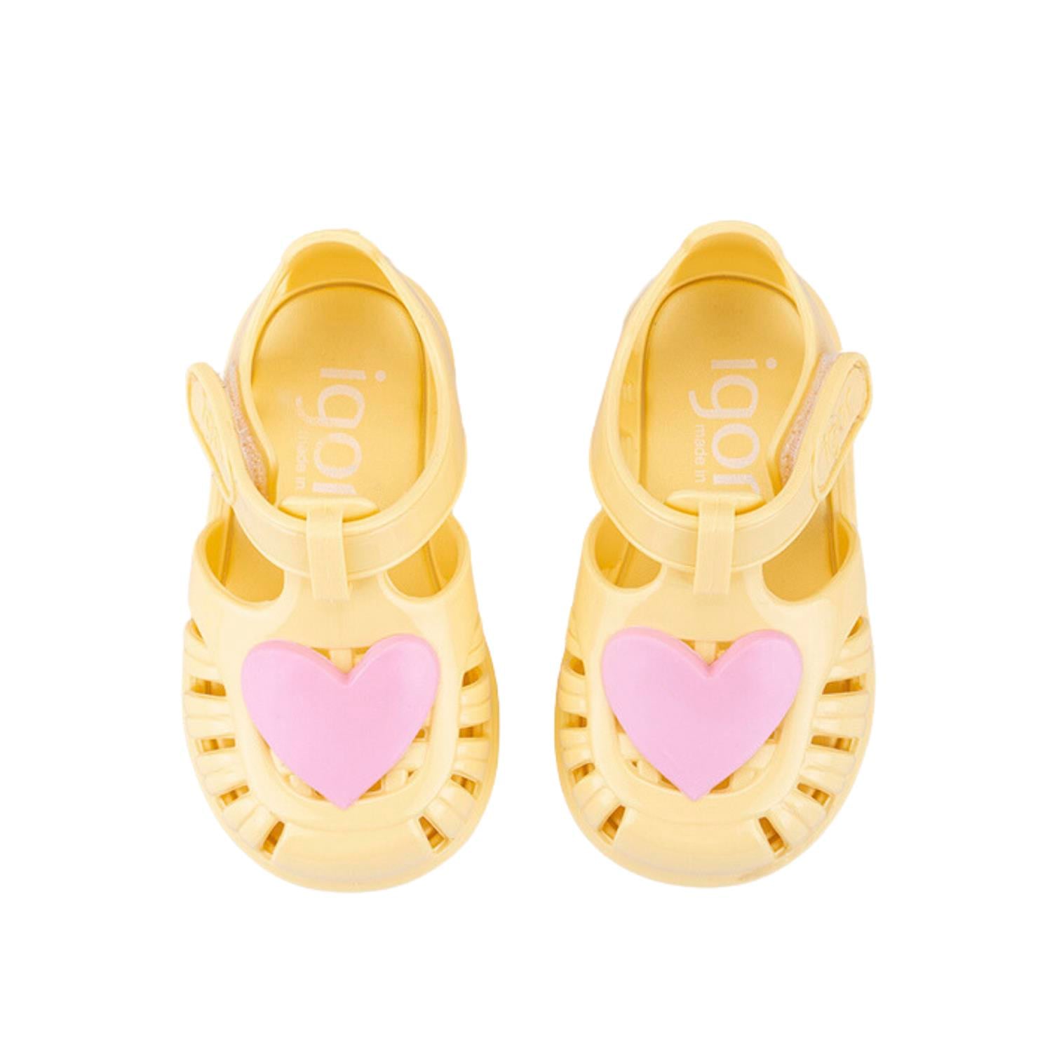 Igor Igor Çocuk Cırtlı Sandalet S10310 Tobby Gloss  Love