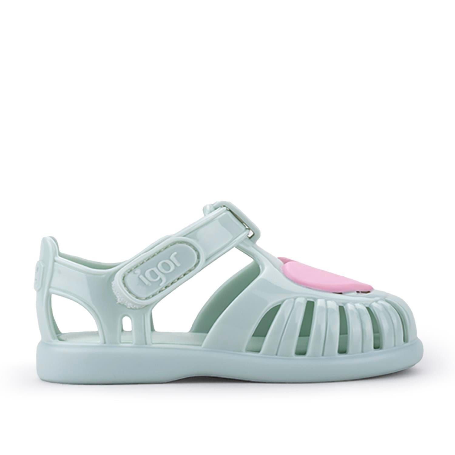 Igor Igor Çocuk Cırtlı Sandalet S10310 Tobby Gloss  Love
