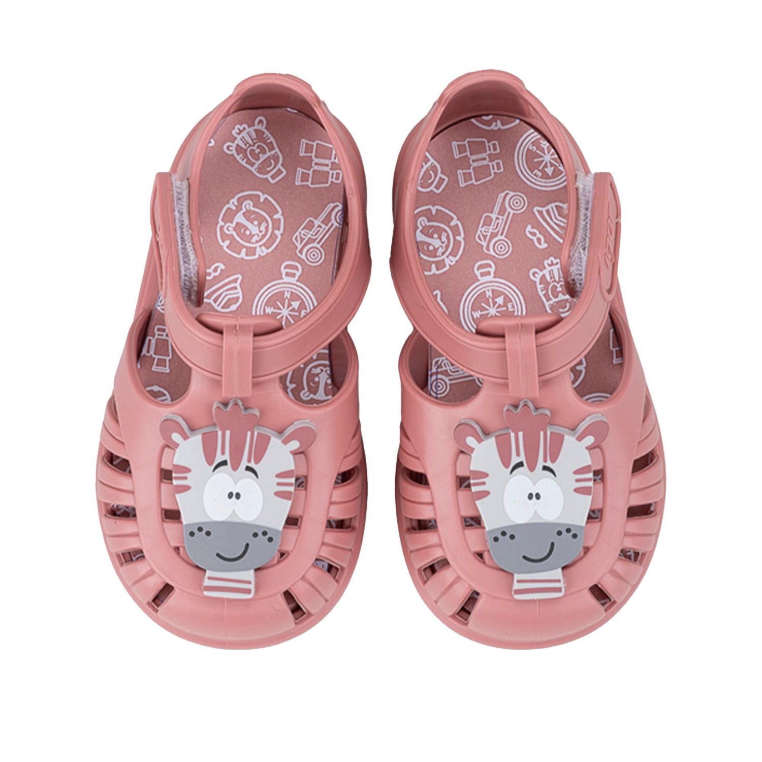 Igor Igor Çocuk Cırtlı Sandalet S10373 Tobby Zebra