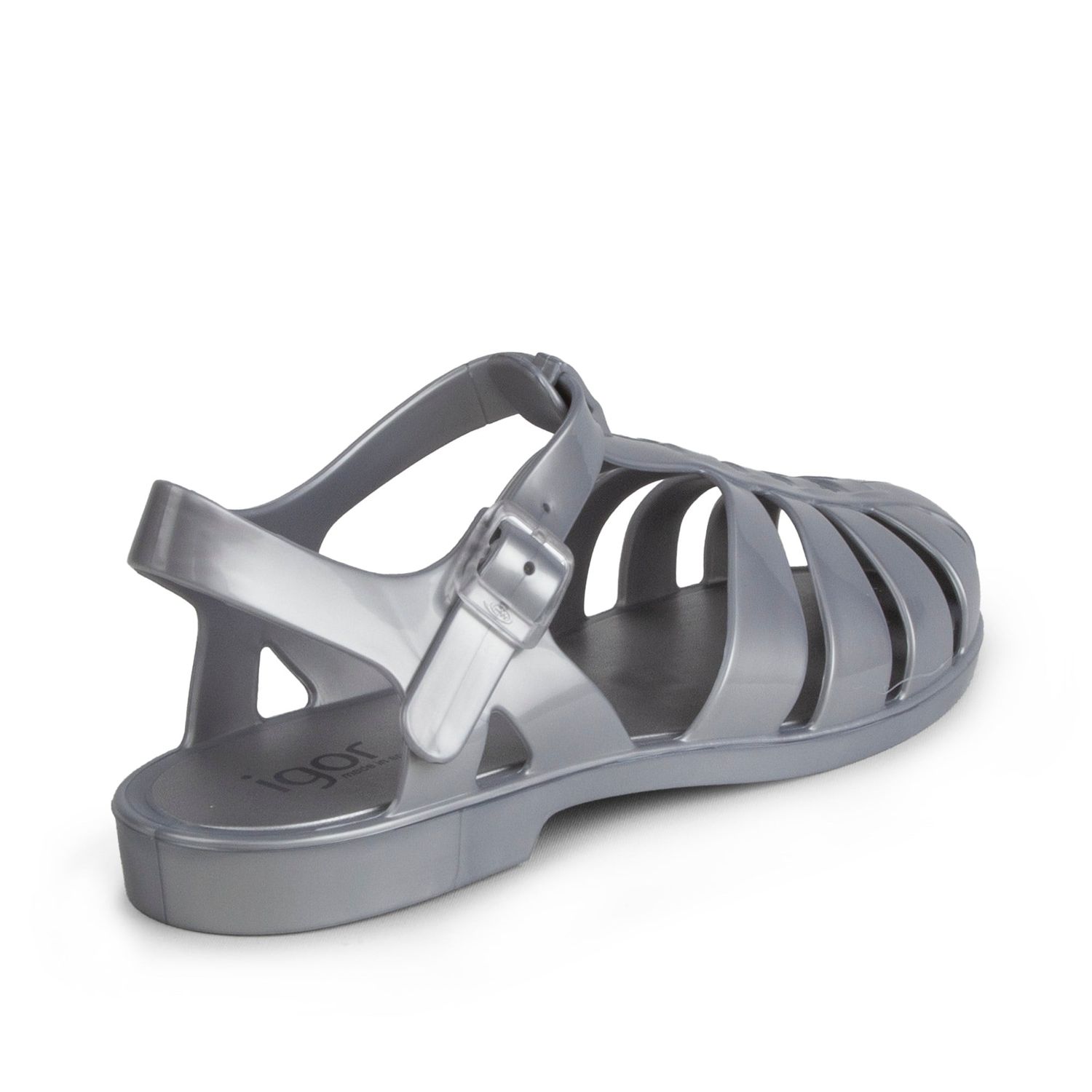 Igor Igor Kadın Tokalı Sandalet BB340 Biarritz Shiny Metal