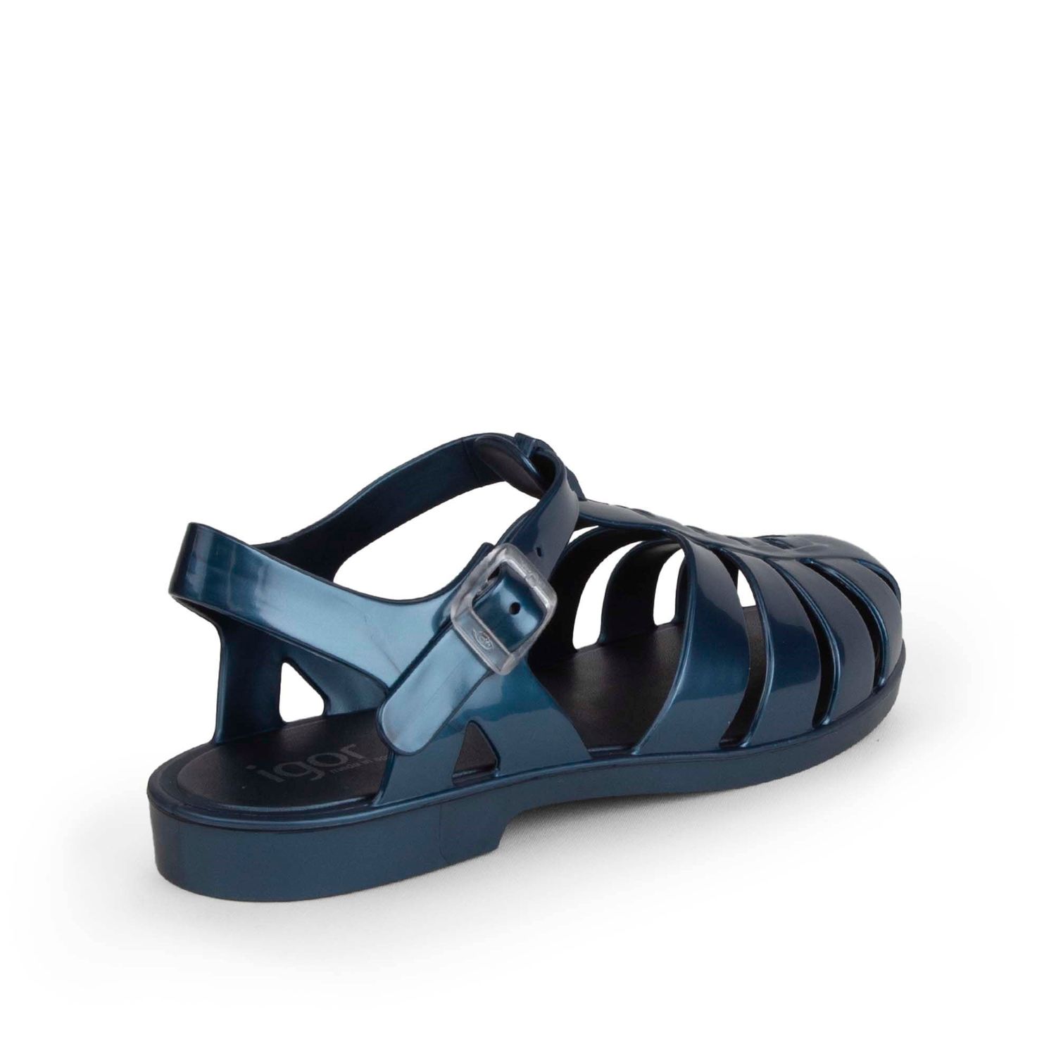 Igor Igor Kadın Tokalı Sandalet BB340 Biarritz Shiny Metal