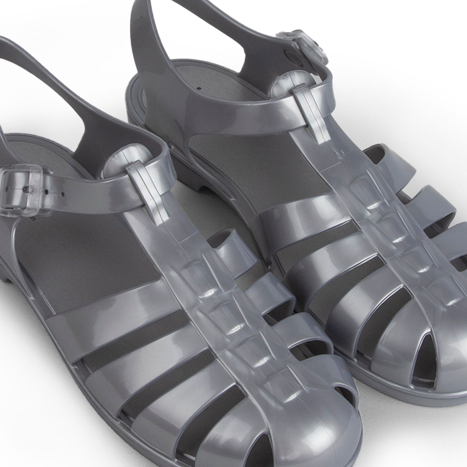 Igor Igor Kadın Tokalı Sandalet BB340 Biarritz Shiny Metal