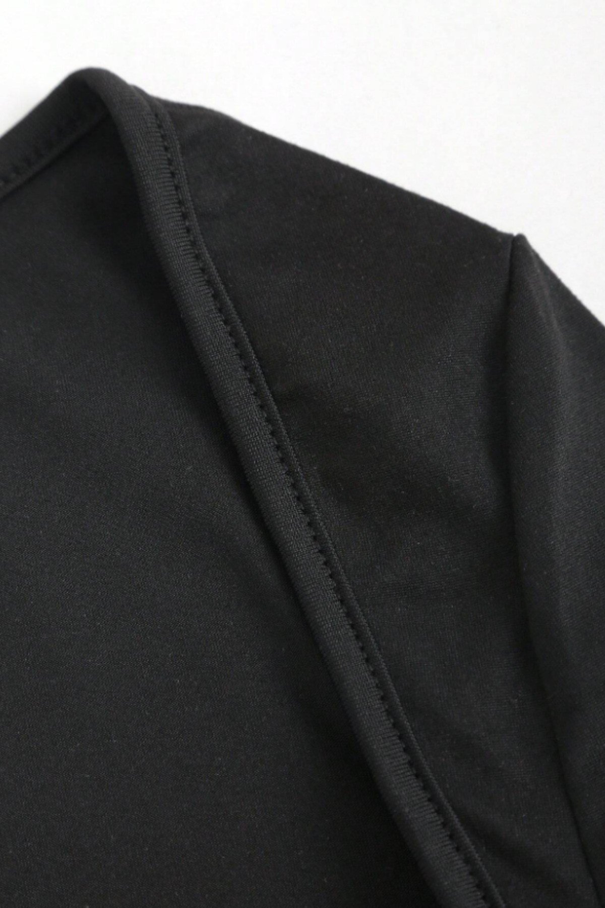 Tarz CoolCropBLRTST026SYHXLKadın Uzun Kollu Crop Bolero Bluz – Esnek Kumaş, Şık ve Modern Tasarım