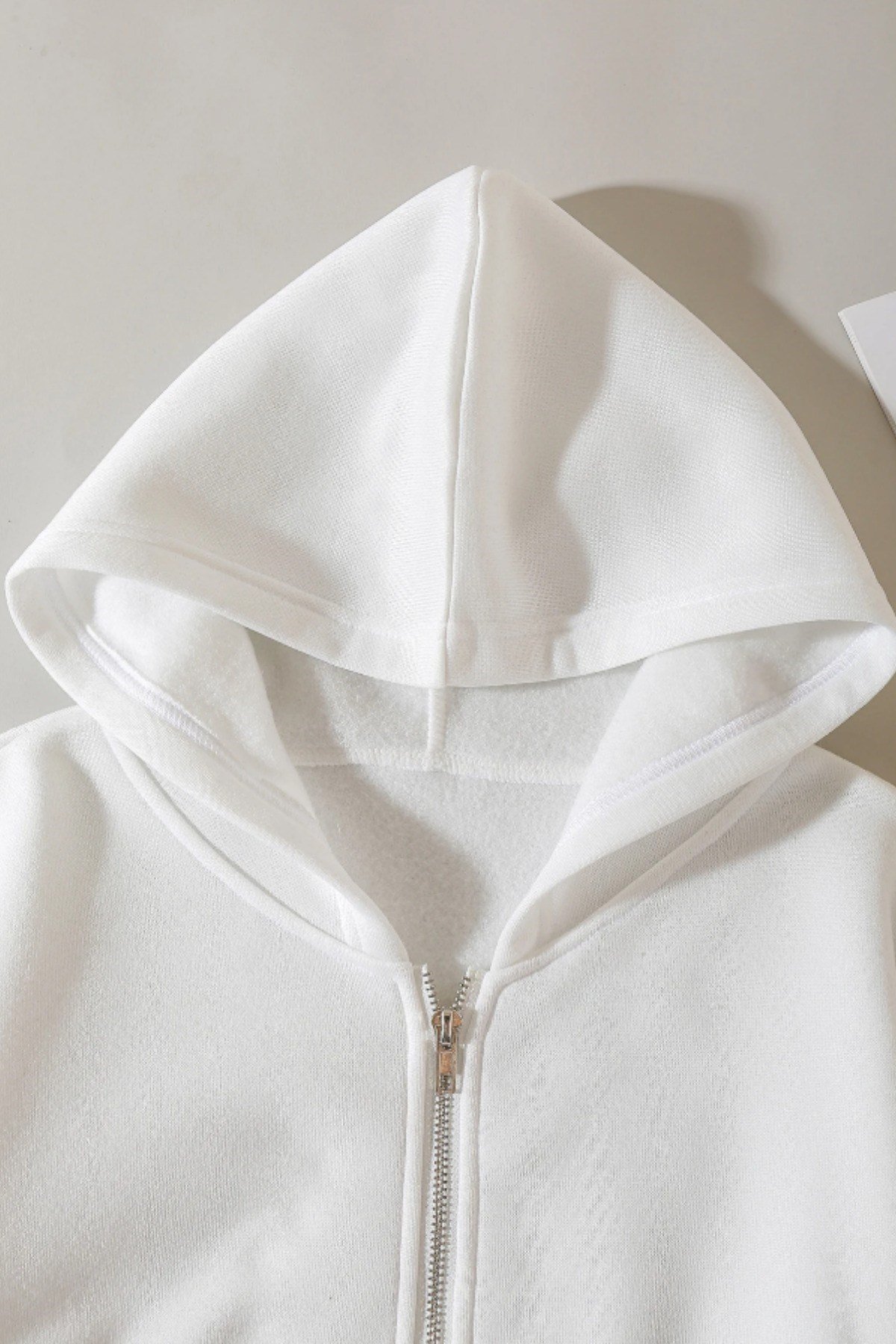 Tarz CoolCropSWTCRP025R04Kadın Kapüşonlu Şardonlu Crop Sweatshirt